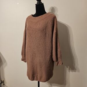 Express Women's Knit Sweater - Tan